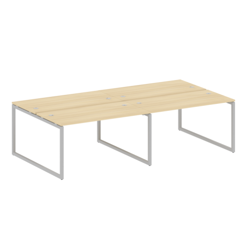 Бенч-система на 4 места на О-обр. м/к Metal System Quattro 40БО.СМ-4.3  фото 6