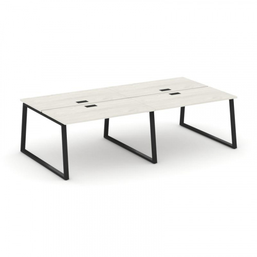 Style Project Рабочая станция 2-х сторон. SN-6T1.DRS-054 Акация Лорка/Металл Антрацит/Заглушка Пласт фото 8