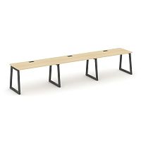 Style Project Рабочая станция 1 сторон. SN-5T1.ORS-031 Акация Лорка/Металл Антрацит/Заглушка Пластик