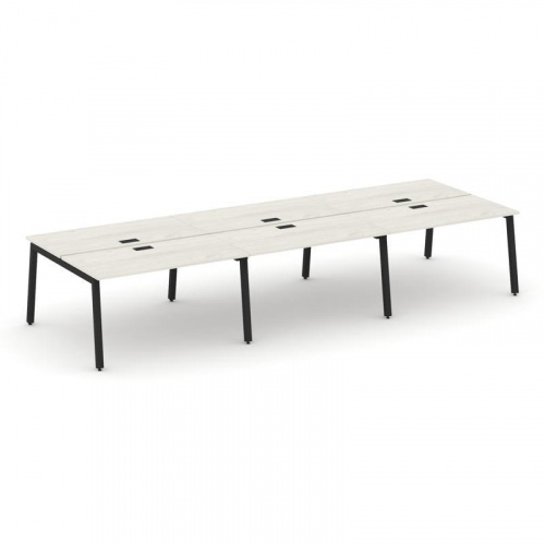 Style Project Рабочая станция 2-х сторон. SN-5A.DRS-082 Антрацит/Металл Антрацит 3540*1632*750 фото 3