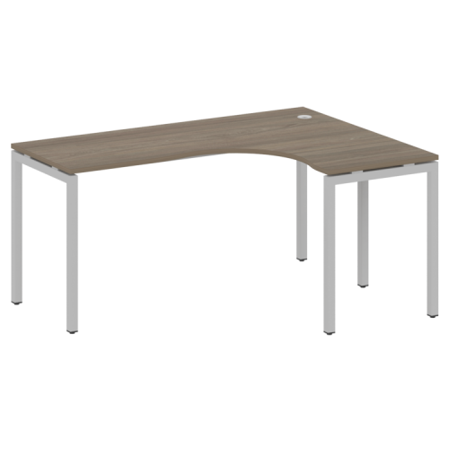 Стол криволинейный правый на П-обр. м/к Metal System Quattro 40БП.СА-4 (R) фото 3