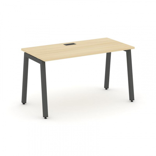 Style Project Стол письменный SN-5A.SP-023 Антрацит/Металл Белый 1380*800*750 фото 22