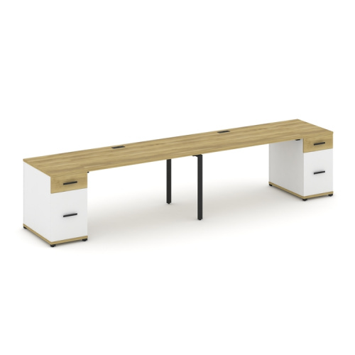 Бенч-система на 2 места с 2 опорными тумбами Concept CN.ORS-415 фото 6