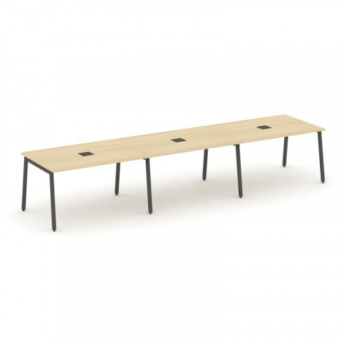 Style Project Стол переговорный SN-4A.SPRG-021 Тиквуд Светлый/Металл Антрацит 2940*980*750 фото 24 Style Project Стол переговорный SN-4A.SPRG-021 Тиквуд Светлый/Металл Антрацит 2940*980*750 фото 24