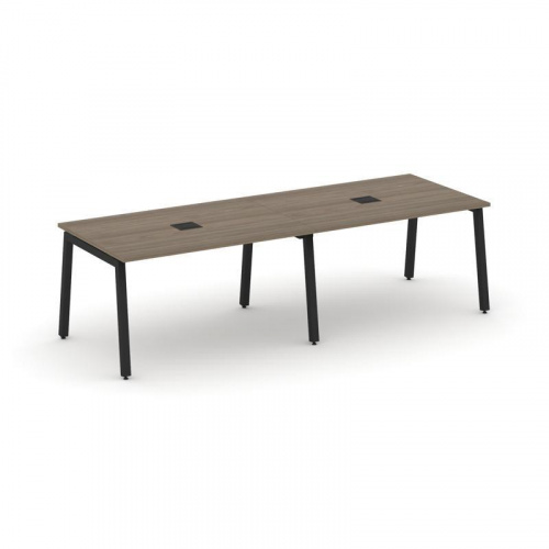 Style Project Стол переговорный SN-5A.SPRG-011 Акация Лорка/Металл Антрацит 1960*980*750