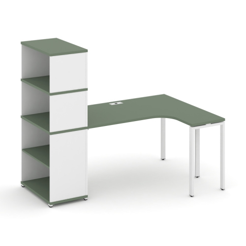 Стол эргономичный с опорным стеллажом Concept CN.SA-207(R)