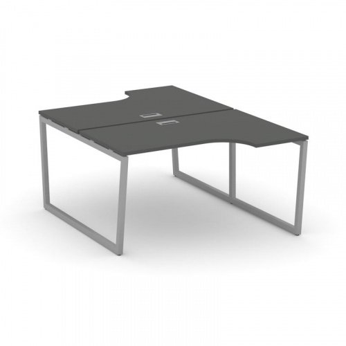 Style Project Рабочая станция эргоном. SN-4T2.DRPA-022 Акация Лорка/Металл Антрацит/Заглушка Пластик фото 17