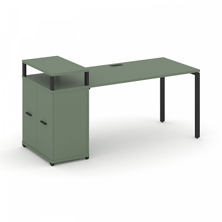 Стол офисный с опорным распашным шкафом Concept CN.SP-222