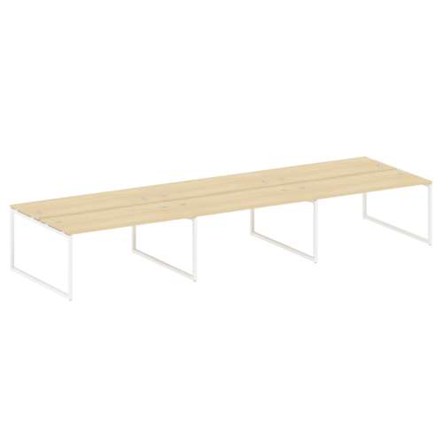 Бенч-система на 6 рабочих мест на О-обр. м/к Metal System Quattro 40БО.СМ-6.4 фото 14