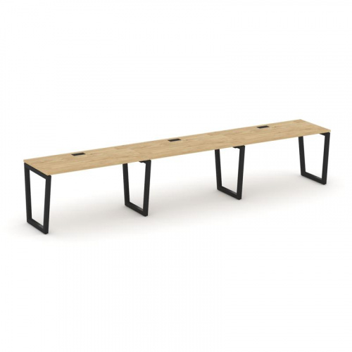 Style Project Рабочая станция 1 сторон. SN-5T2.ORS-041 Акация Лорка/Металл Антрацит/Заглушка Пластик Style Project Рабочая станция 1 сторон. SN-5T2.ORS-041 Акация Лорка/Металл Антрацит/Заглушка Пластик