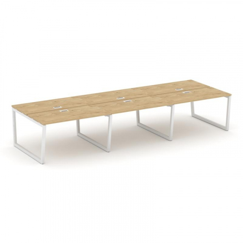 Style Project Рабочая станция 2-х сторон. SN-5T2.DRS-063 Акация Лорка/Металл Антрацит/Заглушка Пласт фото 3