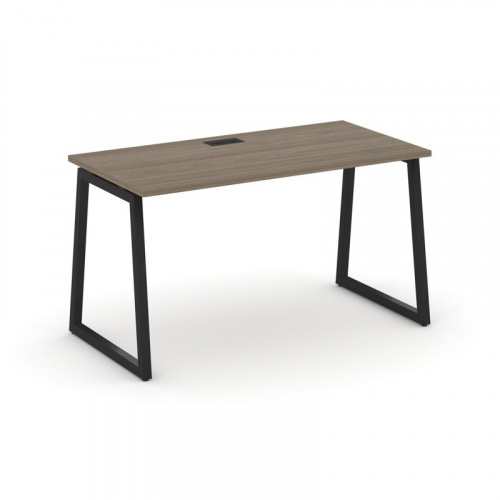 Style Project Стол письменный SN-4T1.SP-013 Акация Лорка/Металл Антрацит/Заглушка Пластик Черный 138 фото 4