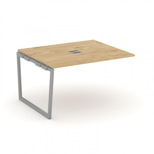 Style Project Проходной наб. элем. перег. стола SN-4T2.NSPRG-032 Акация Лорка/Металл Антрацит/Заглуш фото 2