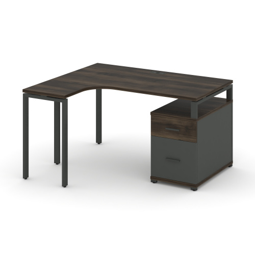 Стол эргономичный с опорной тумбой Concept CN.SA-304(L)