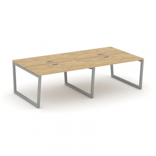 Style Project Рабочая станция 2-х сторон. SN-5T2.DRS-031 Акация Лорка/Металл Антрацит/Заглушка Пласт фото 2