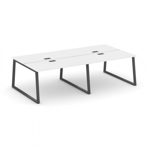 Style Project Рабочая станция 2-х сторон. SN-6T1.DRS-054 Акация Лорка/Металл Антрацит/Заглушка Пласт фото 26