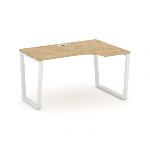 Style Project Стол рабочий эргоном. SN-6T2.SPA-011(R) Акация Лорка/Металл Антрацит/Заглушка Пластик фото 3 Style Project Стол рабочий эргоном. SN-6T2.SPA-011(R) Акация Лорка/Металл Антрацит/Заглушка Пластик фото 3