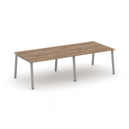 Style Project Стол переговорный SN-6A.SPRG-042 Дуб Наварра/Металл Белый 2360*1180*750 фото 12 Style Project Стол переговорный SN-6A.SPRG-042 Дуб Наварра/Металл Белый 2360*1180*750 фото 12