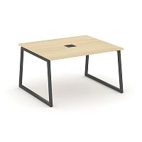 Style Project Стол переговорный SN-4T1.SPRG-034 Акация Лорка/Металл Антрацит/Заглушка Металл Антраци