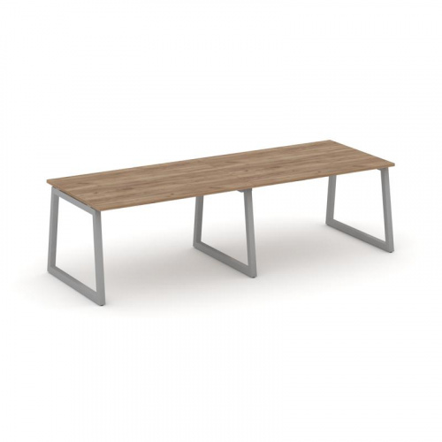 Style Project Стол переговорный SN-5T1.SPRG-011.3 Акация Лорка/Металл Антрацит 1960*980*750 фото 11