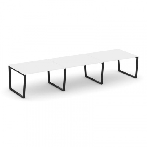 Style Project Стол переговорный SN-6T2.SPRG-052.3 Акация Лорка/Металл Антрацит 3540*1180*750 фото 5