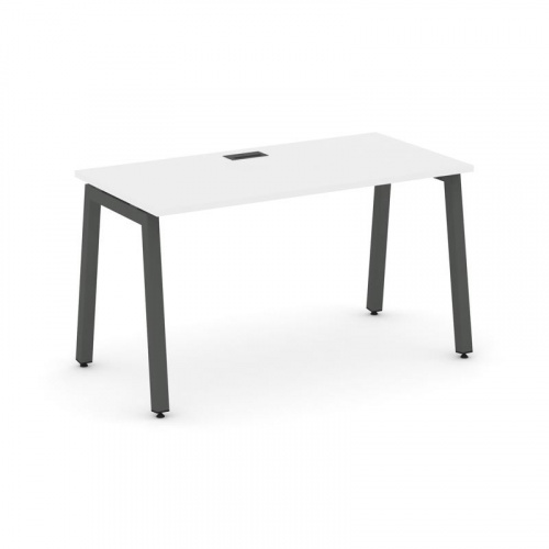 Style Project Стол письменный SN-5A.SP-023 Антрацит/Металл Белый 1380*800*750 фото 21