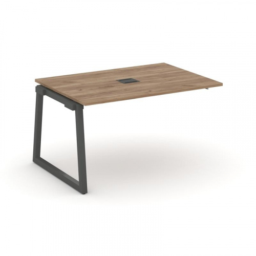 Style Project Проходной наб. элем. перег. стола SN-5T1.NSPRG-004 Акация Лорка/Металл Антрацит/Заглуш фото 23