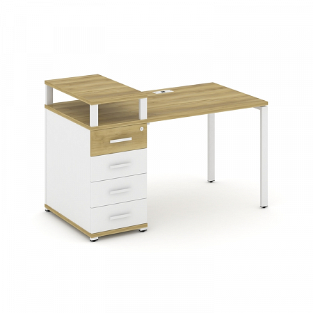 Стол офисный с опорной тумбой Concept CN.SP-409