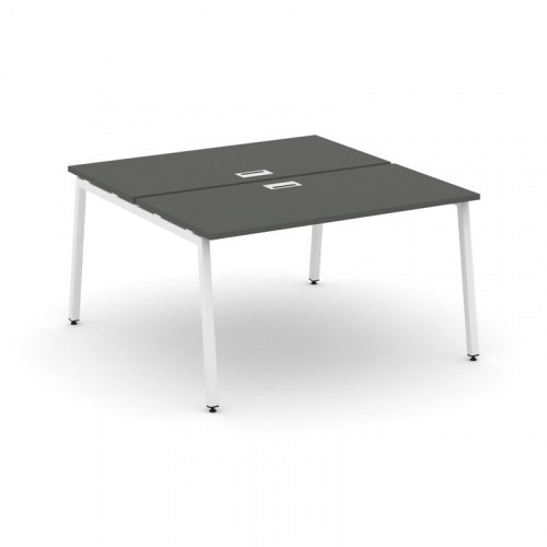 Style Project Рабочая станция 2-х сторон. SN-4A.DRS-012 Антрацит/Металл Антрацит 1180*1432*750 фото 24