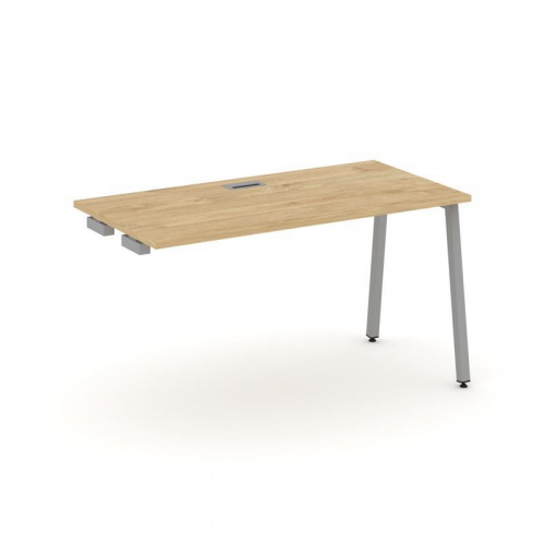 Style Project Стол-приставка к опор. элем. SN-4A.OPRS-013 Антрацит/Металл Белый 1380*700*750 фото 4