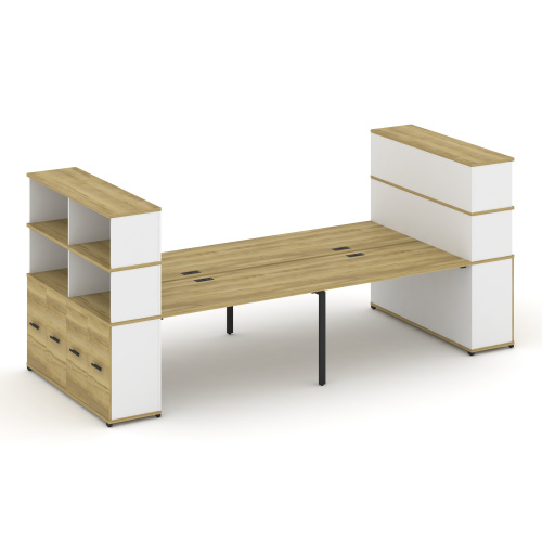 Бенч-система с опорными распашными шкафами Concept CN.DRS-275 фото 6