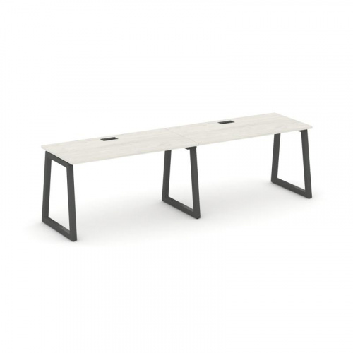 Style Project Рабочая станция 1 сторон. SN-5T1.ORS-012 Акация Лорка/Металл Антрацит/Заглушка Пластик фото 24