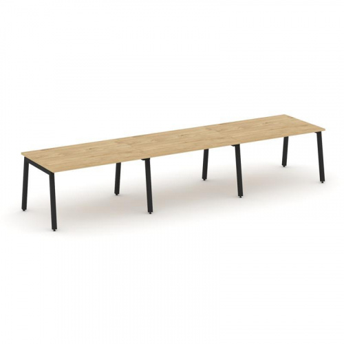 Style Project Стол переговорный SN-5A.SPRG-024.3 Дуб Наварра/Металл Антрацит 4740*980*750 фото 4