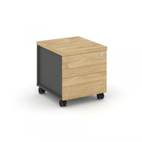 Style Project Тумба мобильная усил. колеса SN.TMU-005 Акация Лорка 416*460*437 фото 9
