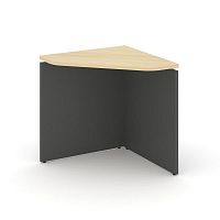 Style Project Угловой элемент стола SN-D.USP-001 Акация Лорка/Антрацит/Металл Антрацит 600*600*750