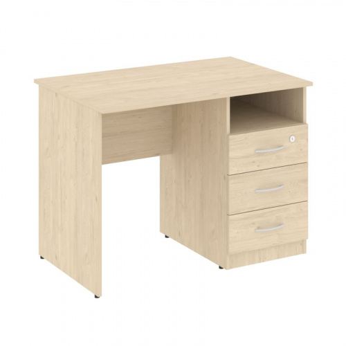 Nova S Стол письменный с тумбой правый В.СПТ-1 (R) Бук Артизан 1000*650*750 фото 2 Nova S Стол письменный с тумбой правый В.СПТ-1 (R) Бук Артизан 1000*650*750 фото 2