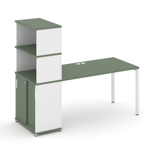 Стол офисный с опорным шкафом-купе Concept CN.SP-241