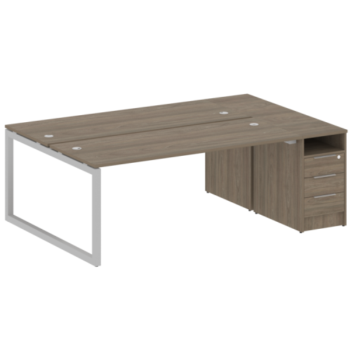 Бенч-система с тумбой на О-обр. м/к Metal System Quattro 50БО.РС-СТП-2.5 фото 2