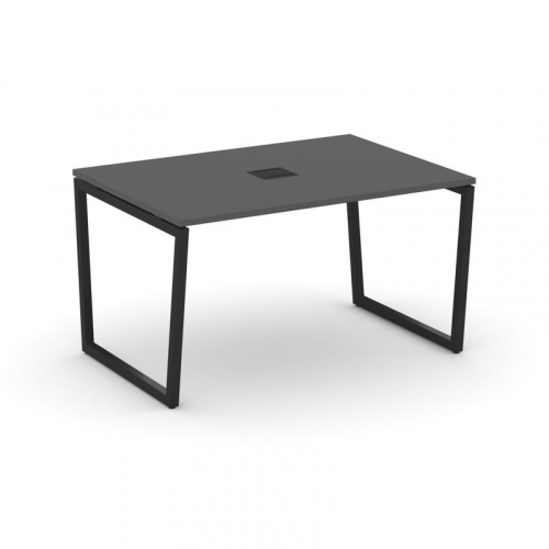 Style Project Стол переговорный SN-4T2.SPRG-002 Акация Лорка/Металл Антрацит/Заглушка Металл Антраци фото 5