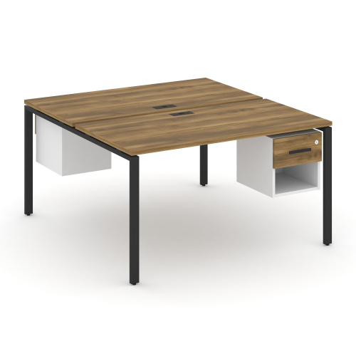 Бенч-система на 2 места с подвесными тумбами Concept CN.DRS-119 фото 7