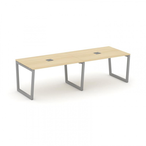 Style Project Стол переговорный SN-5T2.SPRG-012 Акация Лорка/Металл Антрацит/Заглушка Металл Антраци фото 20