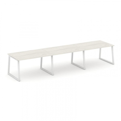 Style Project Стол переговорный SN-6T1.SPRG-024.3 Акация Лорка/Металл Антрацит 4740*980*750 фото 14