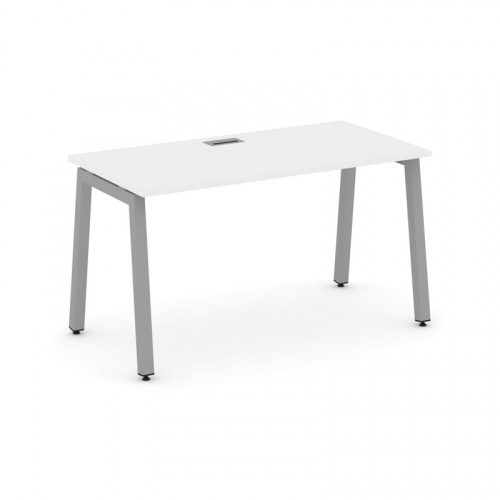 Style Project Стол письменный SN-5A.SP-023 Антрацит/Металл Белый 1380*800*750 фото 5