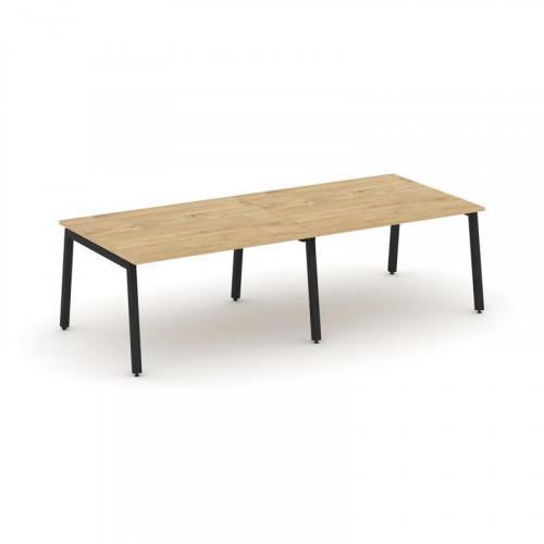 Style Project Стол переговорный SN-5A.SPRG-044.3 Дуб Наварра/Металл Антрацит 3160*1180*750 фото 8