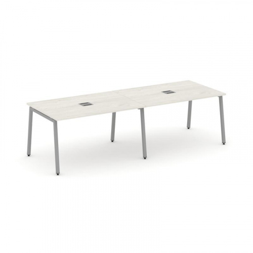 Style Project Стол переговорный SN-4A.SPRG-011 Дуб Табак/Металл Белый 1960*980*750 фото 12 Style Project Стол переговорный SN-4A.SPRG-011 Дуб Табак/Металл Белый 1960*980*750 фото 12