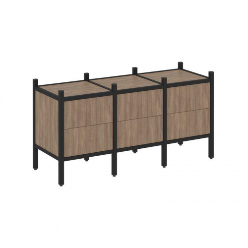 Стеллаж офисный прямой Loft VR.L-06 фото 5 Стеллаж офисный прямой Loft VR.L-06 фото 5