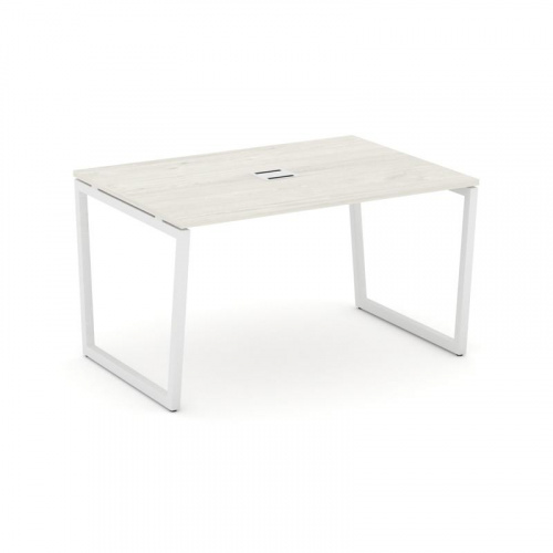 Style Project Стол переговорный SN-4T2.SPRG-002 Акация Лорка/Металл Антрацит/Заглушка Металл Антраци фото 12