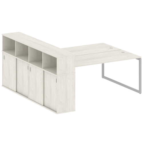 Бенч-система с шкафом-купе на О-обр. м/к Metal System Quattro 40БО.РС-СШК-4.5 фото 9 Бенч-система с шкафом-купе на О-обр. м/к Metal System Quattro 40БО.РС-СШК-4.5 фото 9