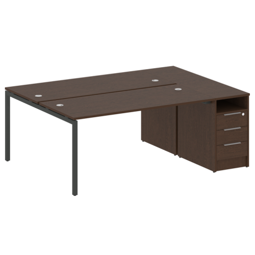 Бенч-система с тумбой на П-обр. м/к Metal System Quattro 40БП.РС-СТП-2.4 фото 9