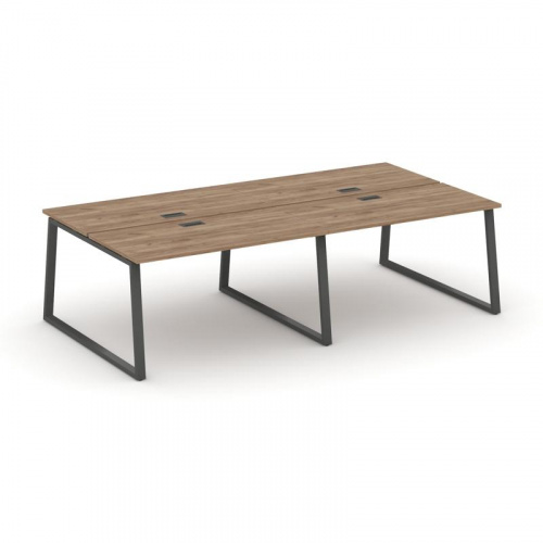 Style Project Рабочая станция 2-х сторон. SN-6T1.DRS-054 Акация Лорка/Металл Антрацит/Заглушка Пласт фото 23